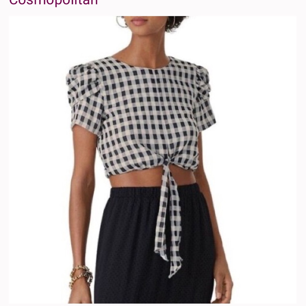 Cosmopolitan Dress the Population Dolce Crop Top